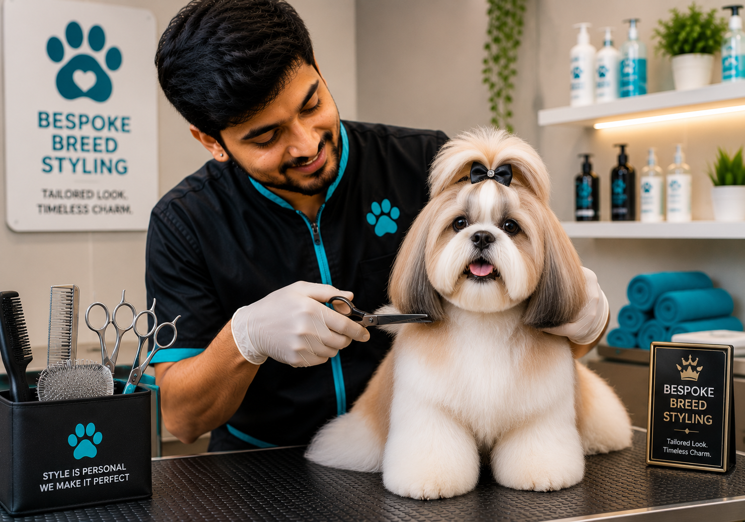 Pomeranian Teddy Bear Haircut